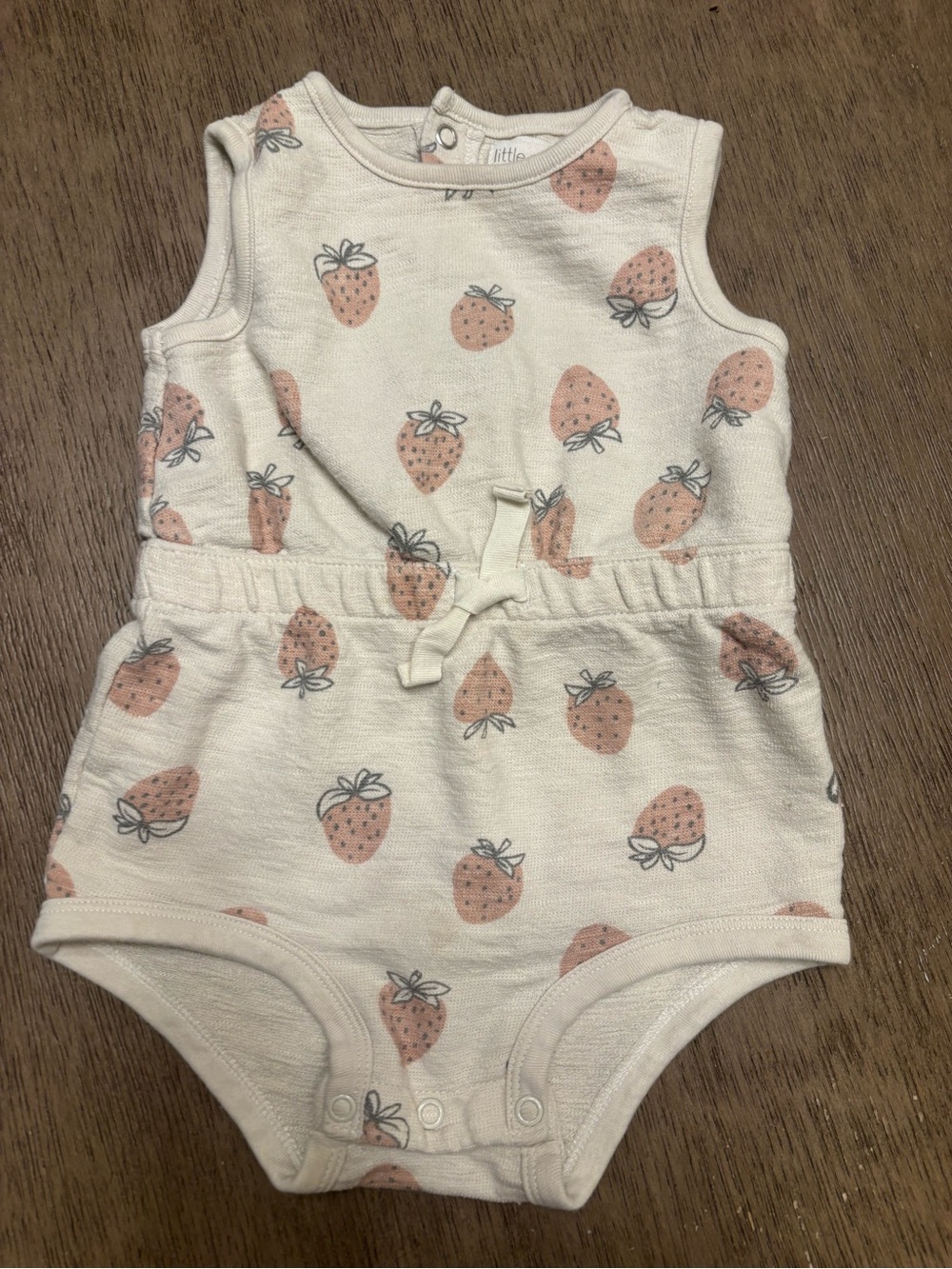 NWOT Little Planet by Carter's Organic Baby Girls' Knit Bubble Romper 18m